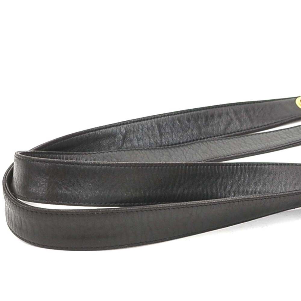 CHANEL Black Leather Shoulder Bag - Picture 9 of 15